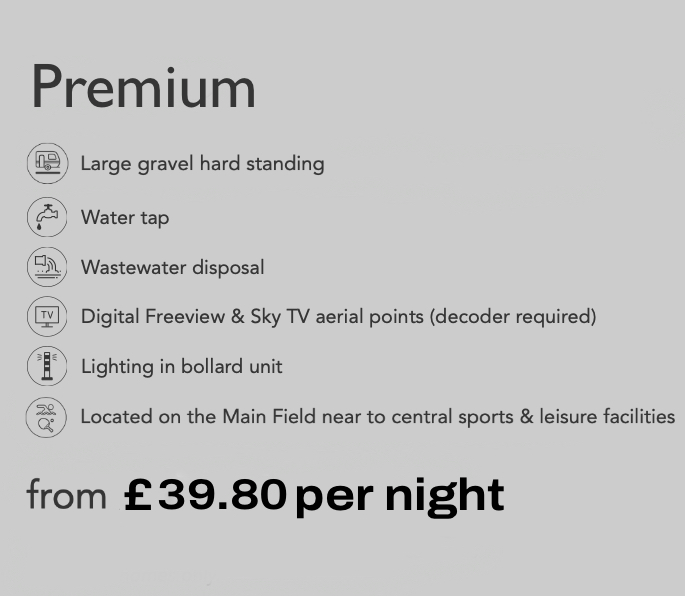 Plassey Premium Touring Pitch 2026